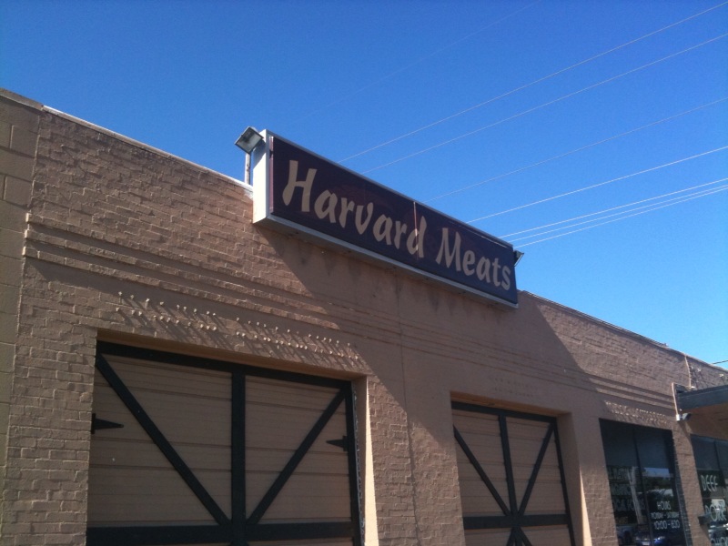 Locally-owned business in midtown Tulsa, Harvard Meats