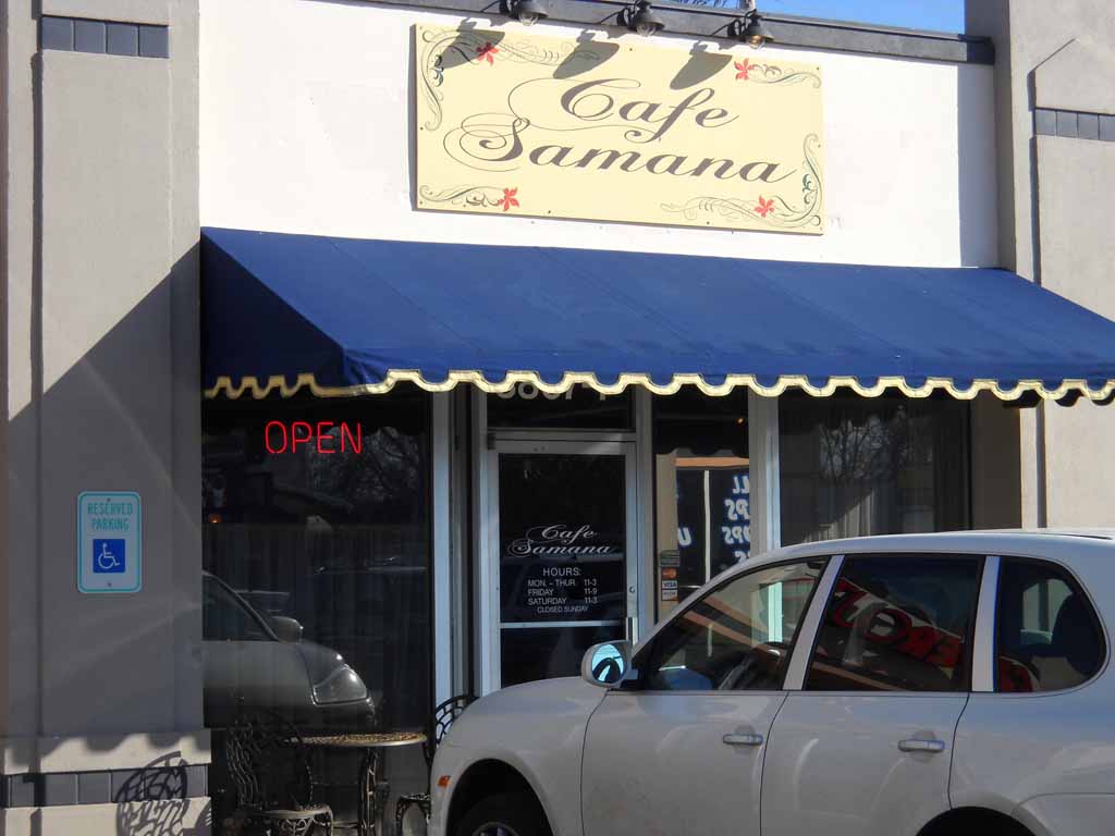 Cafe Samana on Brookside