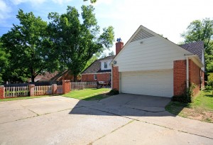 rear-entry 2-car garage