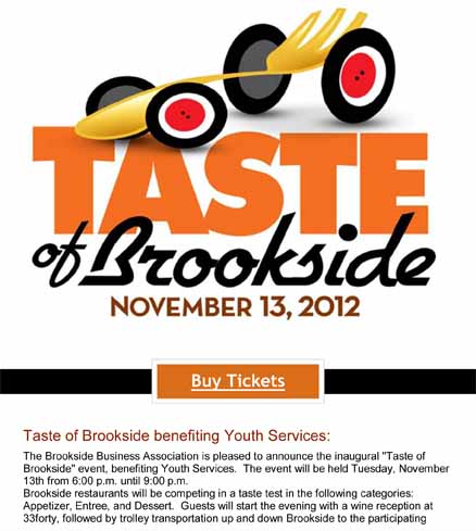 Taste of Brookside benefiting Tulsa Youth Services