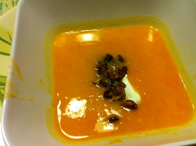 Thanksgiving sweet potato soup