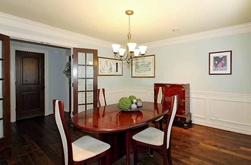 image of formal dining after staging