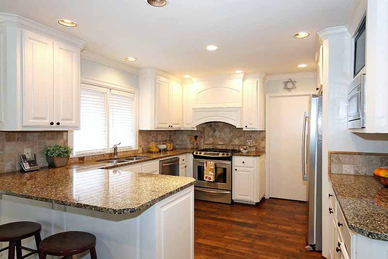 kitchen image after staging