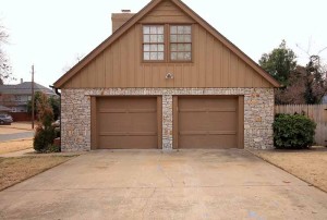 side-entry 2-car garage