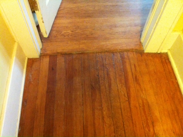 hardwood floor after refinishing with coconut oil
