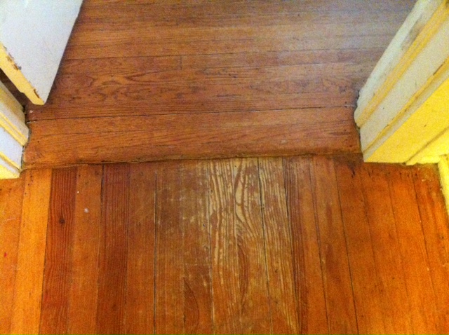 Hardwood floor after coconut oil