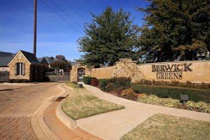 entrance to subdivision