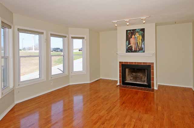 living room in Riverside condo for sale
