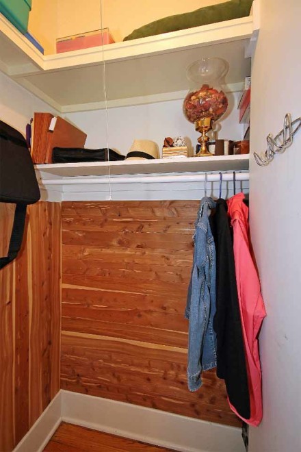 2nd bedroom cedar closet