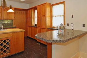 kitchen with island