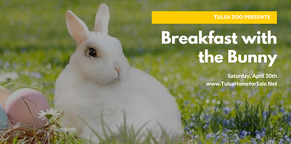 For something truly special this Easter weekend, take your little one to the Tulsa Zoo for Breakfast with the Bunny and meet his zoo friends.