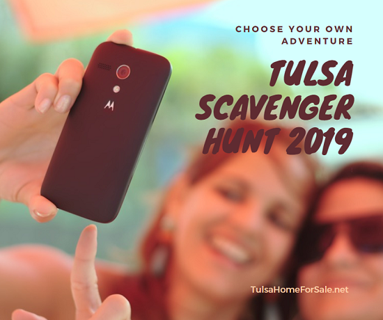 Join the Tulsa Scavenger Hunt 2019 for the monht of June before the 21st and receive a deep discount on a choose your own adventure around the city.