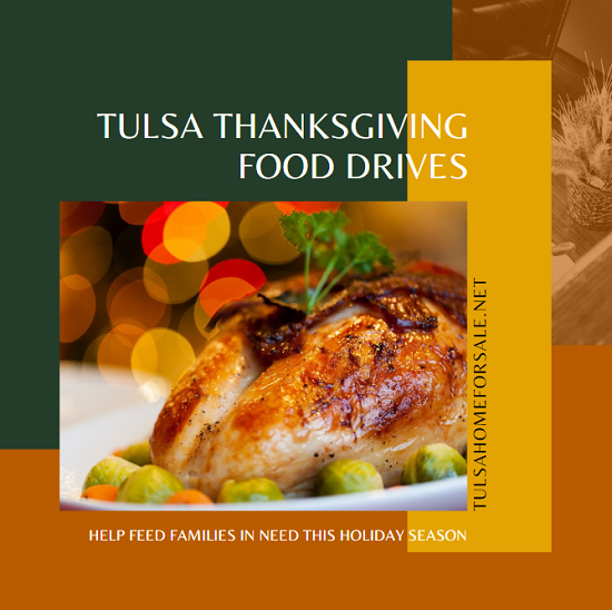 Please help feed local underprivileged families this holiday season by participating in these Tulsa Thanksgiving Food Drives.