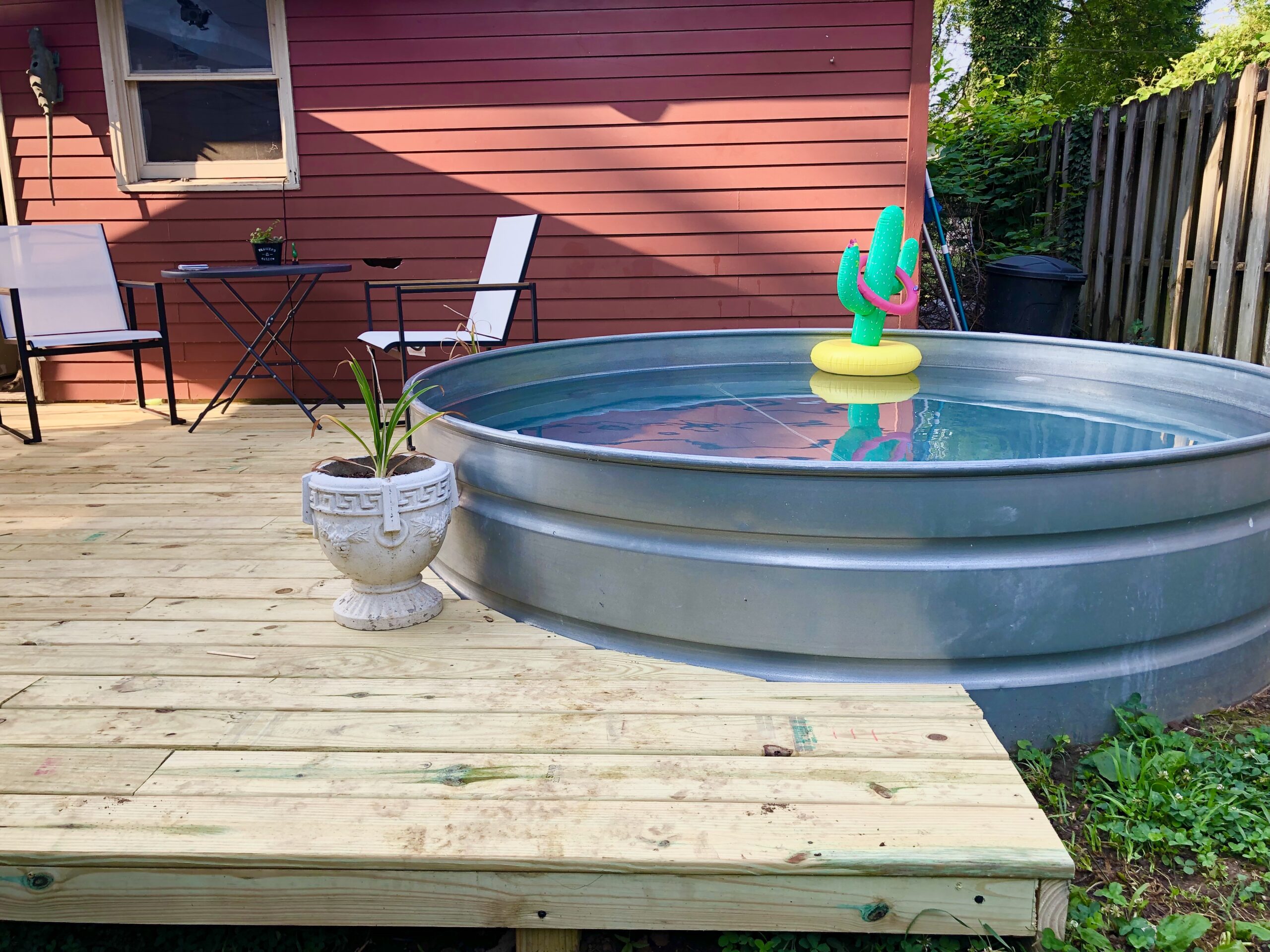 Stock Tank Pools Are The Latest Trend For Summertime Cool Down