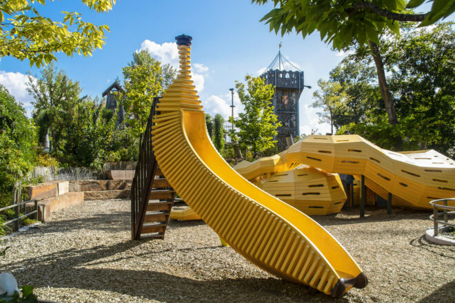 Chapman Adventure Playground at the Gathering Place in Maple Ridge