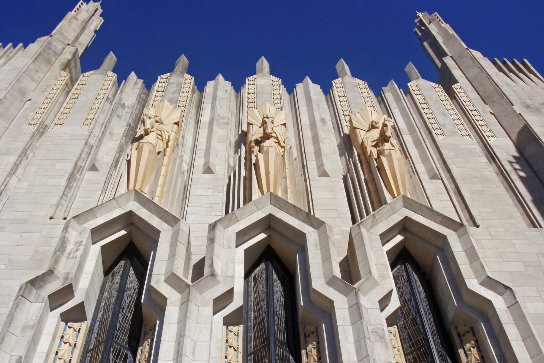 Art Deco Boston Avenue United Methodist Church Tulsa OK
