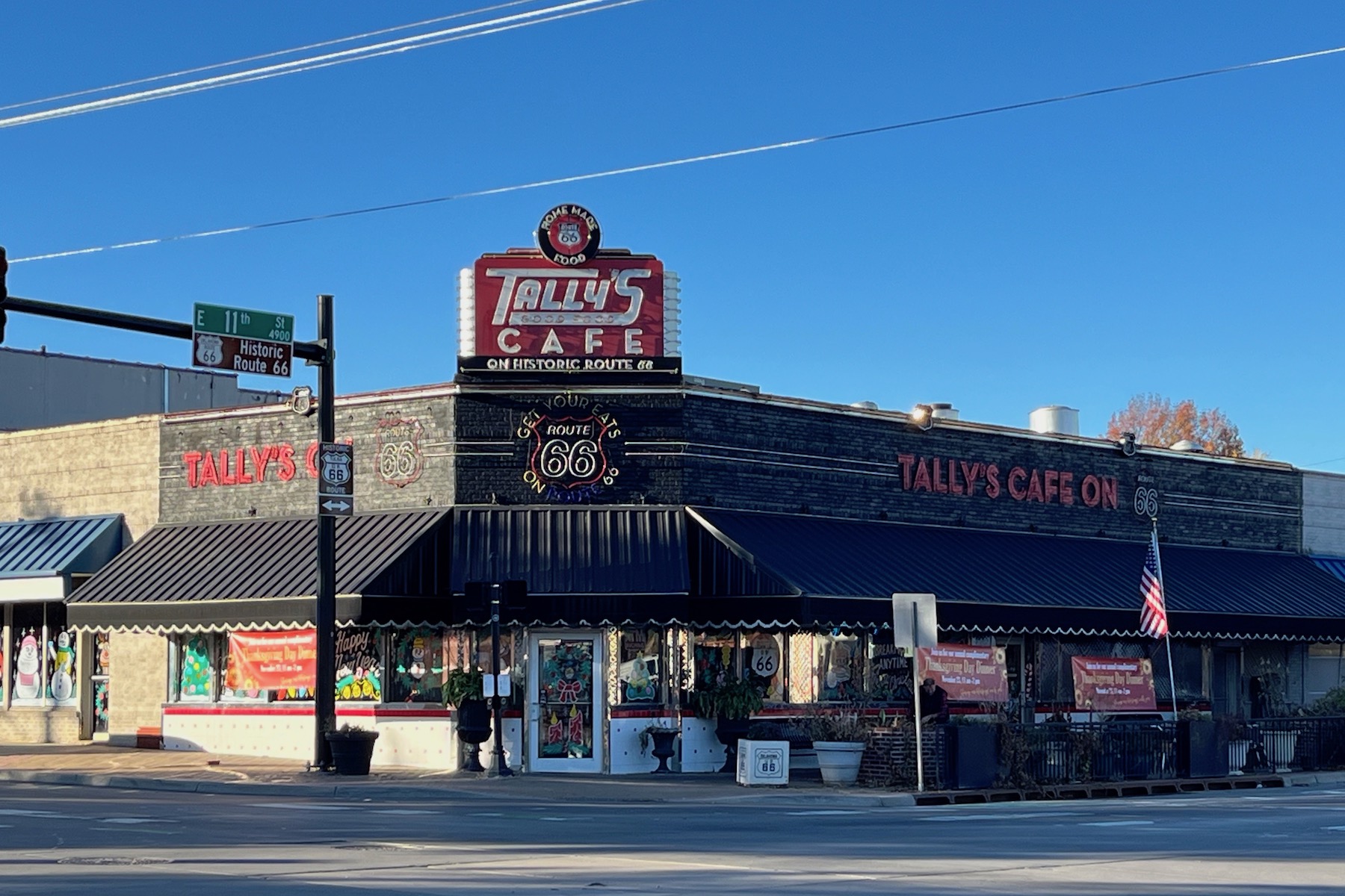 Tally's Cafe on Route 66